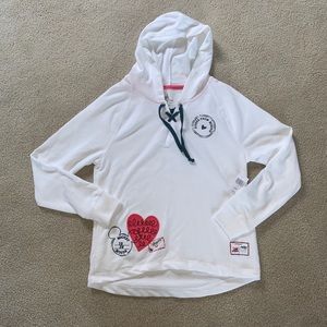 WHITE DISNEY HOODIE- SIZE XS